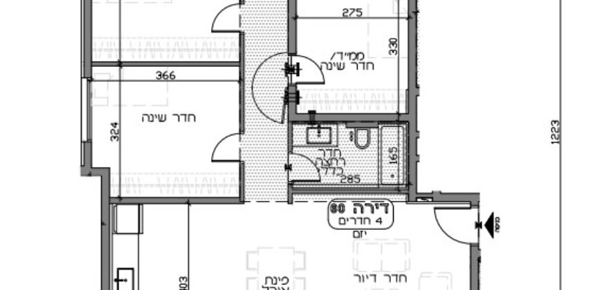 7th Floor Apartment Available in Tel Aviv Project