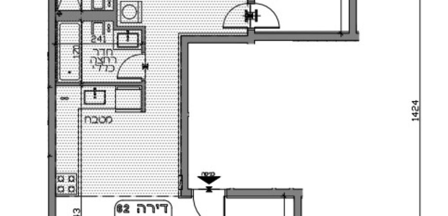 3-Room Apartment on a High Floor