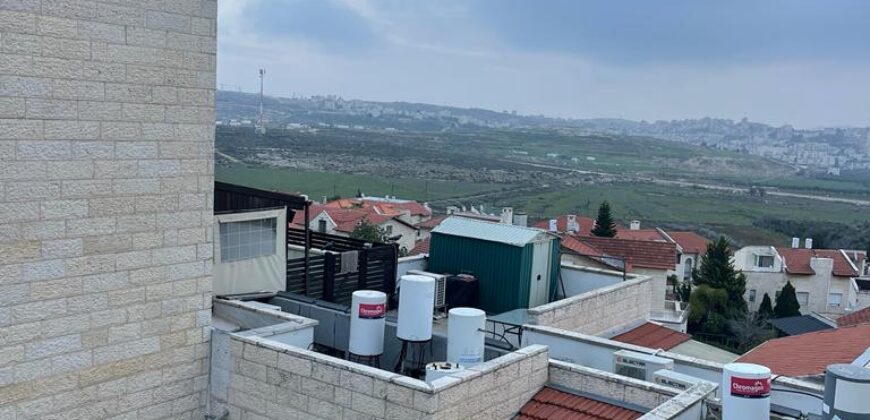 Duplex for sale in Givat Zeev