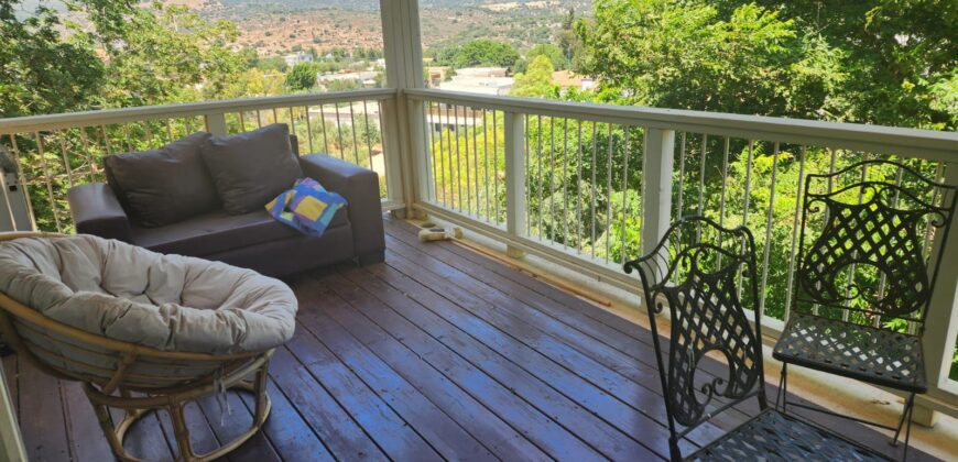 Charming Home with Breathtaking Panoramic Views in Kfar Hanania