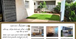 Tzur Hadassah Garden Apartment for Sale