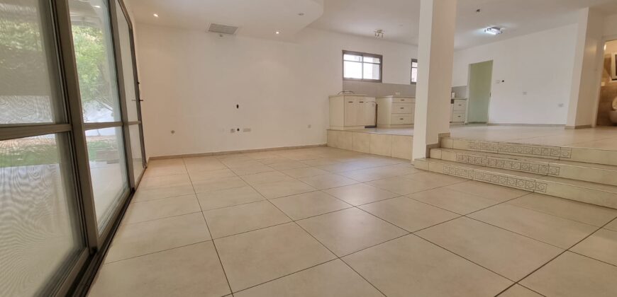 5 Room Garden Apartment For Sale in Modiin