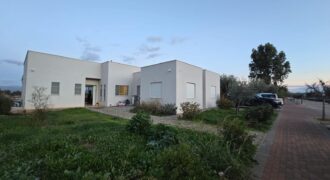 Upper Galillee – Sde Eliezer, private house, 230 sqm on a single level on a 1-dunam lot