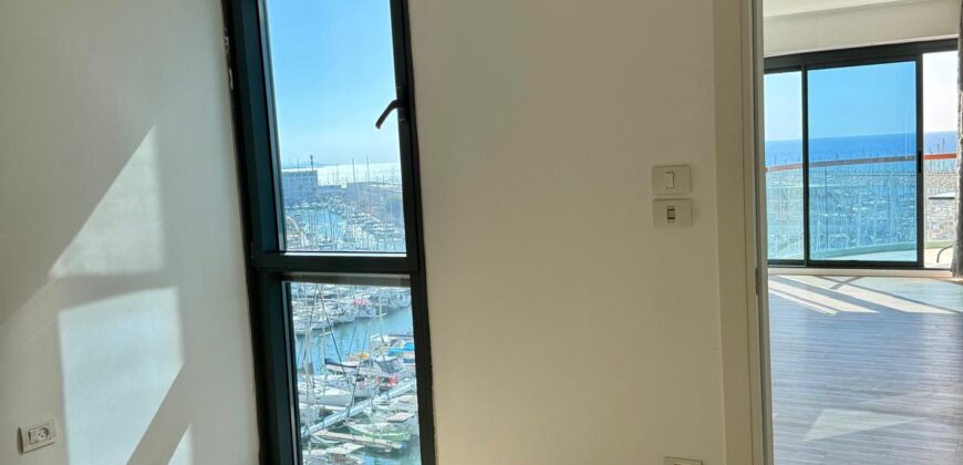 Exclusive Rental – 2-Room Apartment with Sea View in Marina Towers, Herzliya