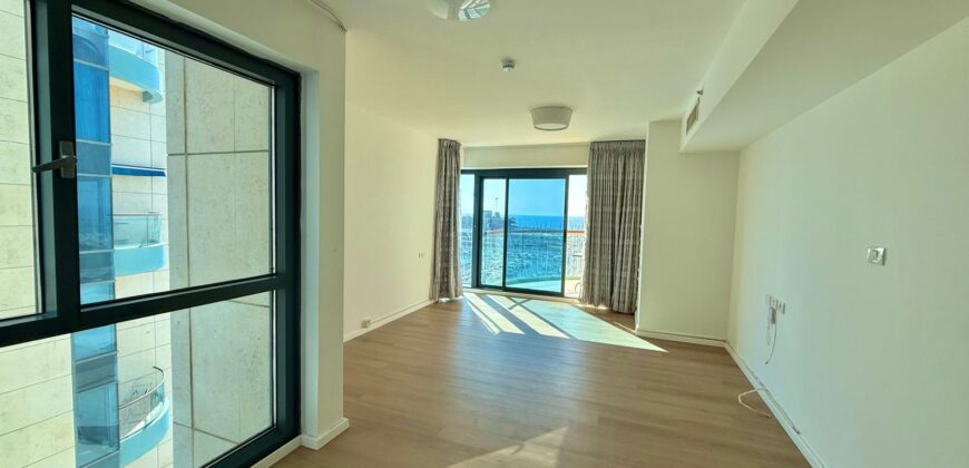 Exclusive Rental – 2-Room Apartment with Sea View in Marina Towers, Herzliya