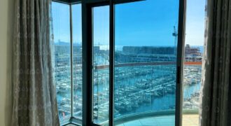 Exclusive Rental – 2-Room Apartment with Sea View in Marina Towers, Herzliya