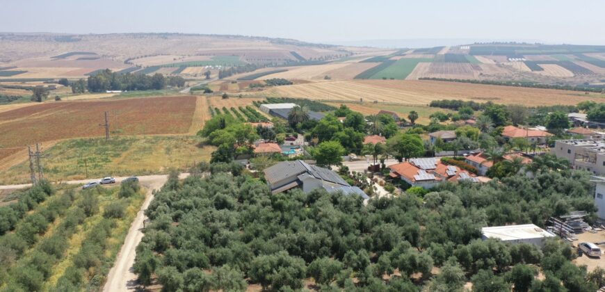 For Sale: Residential Plot in Yavneel – Quarter Dunam in a Pastoral Setting
