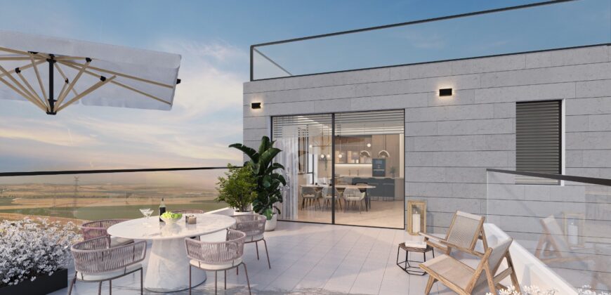 Penthouse Apartments in Carmei Gat Special – B’emuna – Flexible Payment Terms
