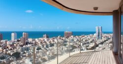 Rare Half-Floor Residence with Sea View | Frishman Tower, Tel Aviv