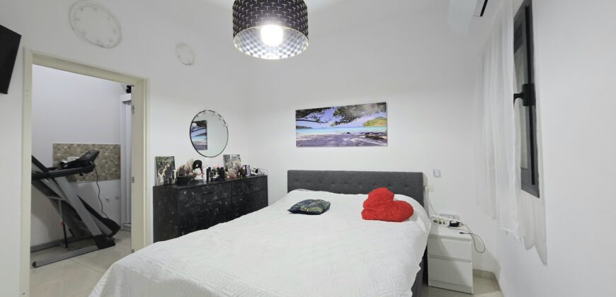 Neve Oranim, 6 rooms, one of them a master suite, garden, safe room (Mamad), and a separate unit