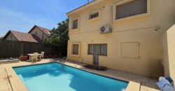 Semi-detached holiday villa with a pool and open view