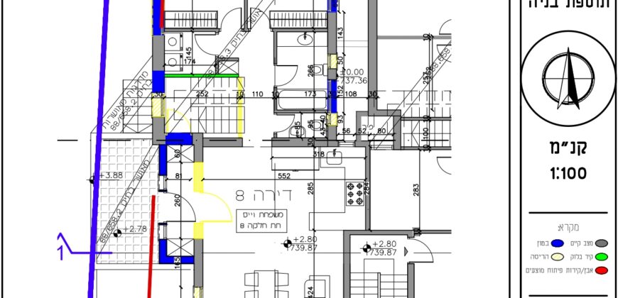 Property for Sale in Katamonim with Permit for Duplex