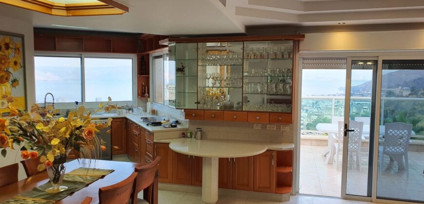 Unique Penthouse with a Breathtaking View of the Sea of Galilee – No Agency Fees!