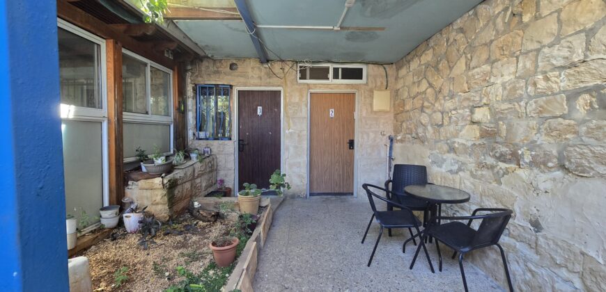 Tzfat Artists’ Colony, 5 units, garden and balcony + rooftop