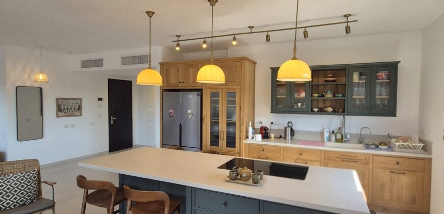 A Stunning 5-Room Apartment, Converted into 4 Rooms – for Sale in Caesarea, IL