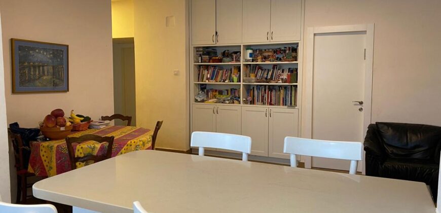 Bright top-floor living in Beit HaKerem – peace, light, and long-term potential!