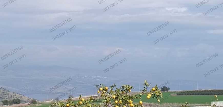 Beautiful Home in Moshav Near Tverya