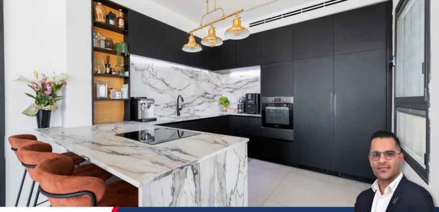 One of the most beautiful mini‑penthouses in Yam Netanya