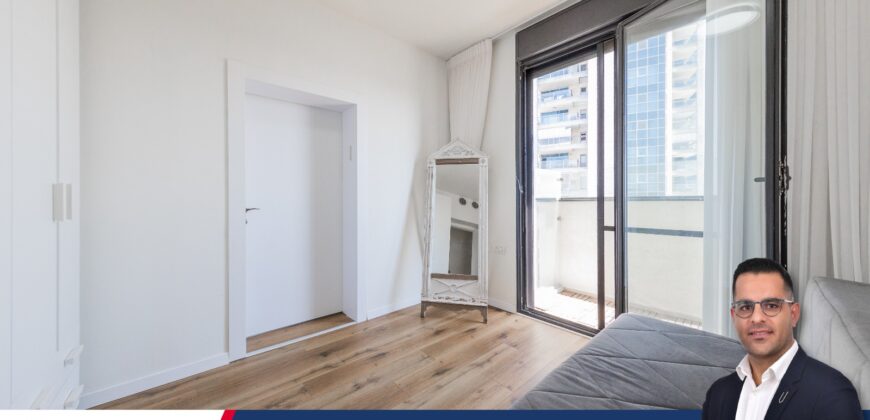 One of the most beautiful mini‑penthouses in Yam Netanya