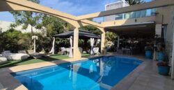 🏡 For Rent in Caesarea, Israel – A Fully Furnished Luxury Villa That Feels Like a Private Resort🌴