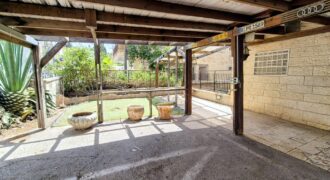 Garden Apartment with Rental Income – Peaceful Givat Shaul Gem