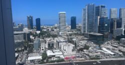 19th floor in Tel Aviv With Balcony