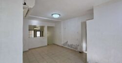 בשבעה, דירת קרקע, 4 חד, חצר קדמית ואחורית