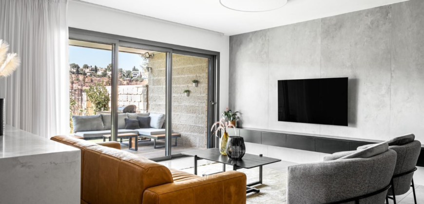 For Exclusive Sale (No Brokerage Fee): Luxury Garden Apartment in the “Arza” Project, Motza Illit