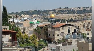 Stunning Penthouse with Panoramic Views of Jerusalem and the Temple Mount
