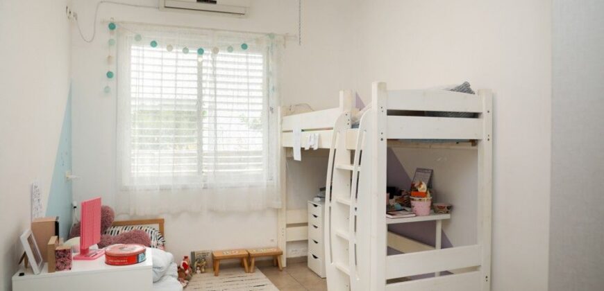 A bright and spacious family home on Karkur’s Ha-Moshav Street